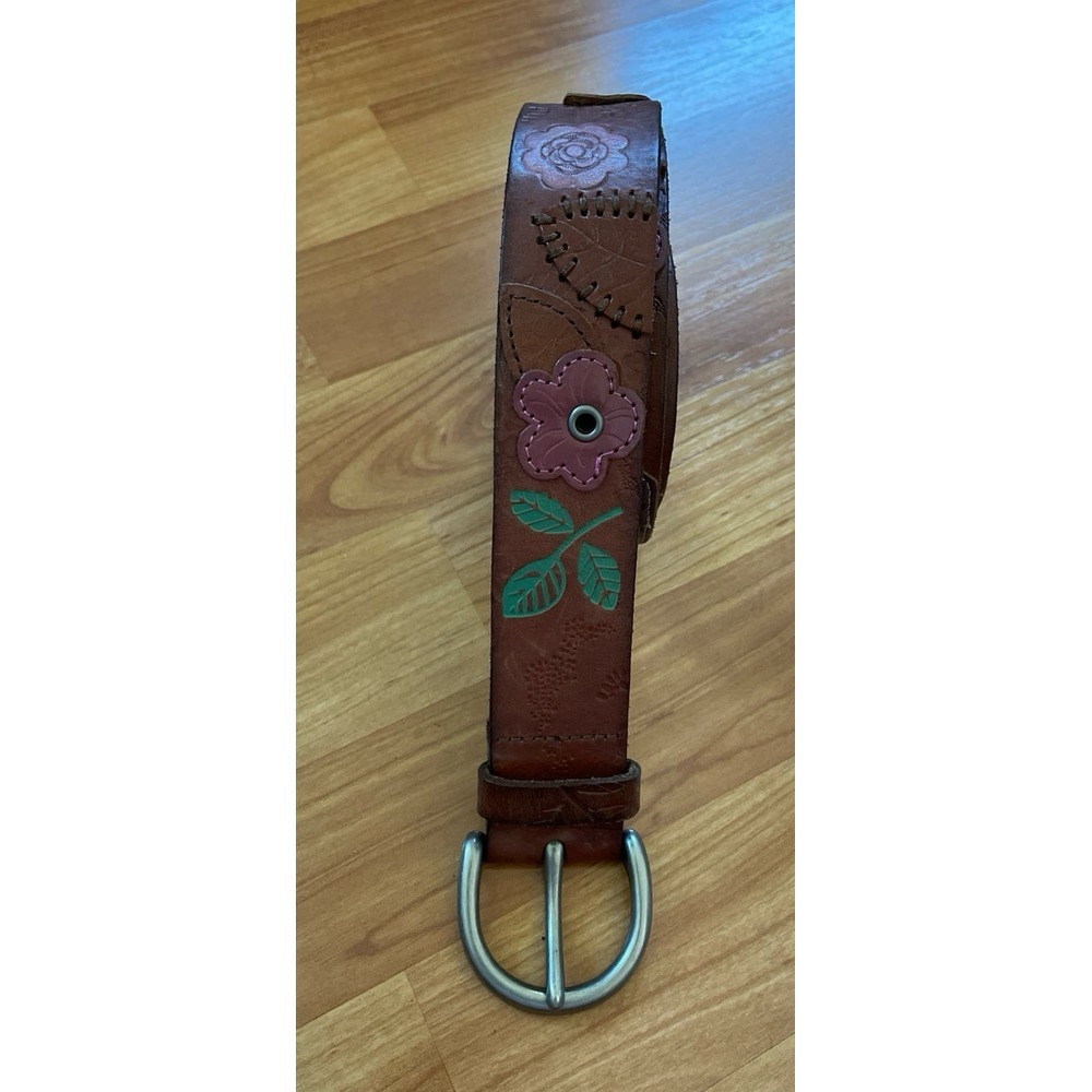 Vintage‎ Leather Fossil Belt